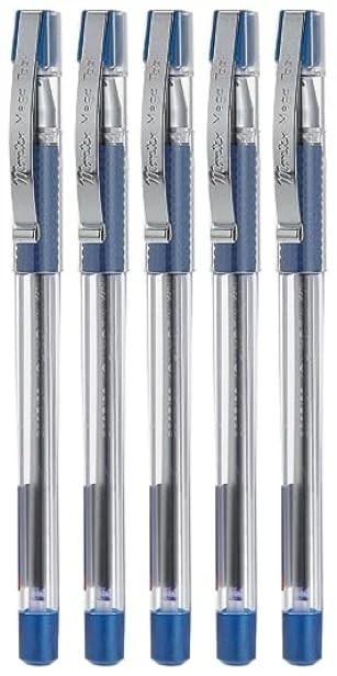 Montex Mega Top Ball Pen - Black (Pack of 10) by DTL Company