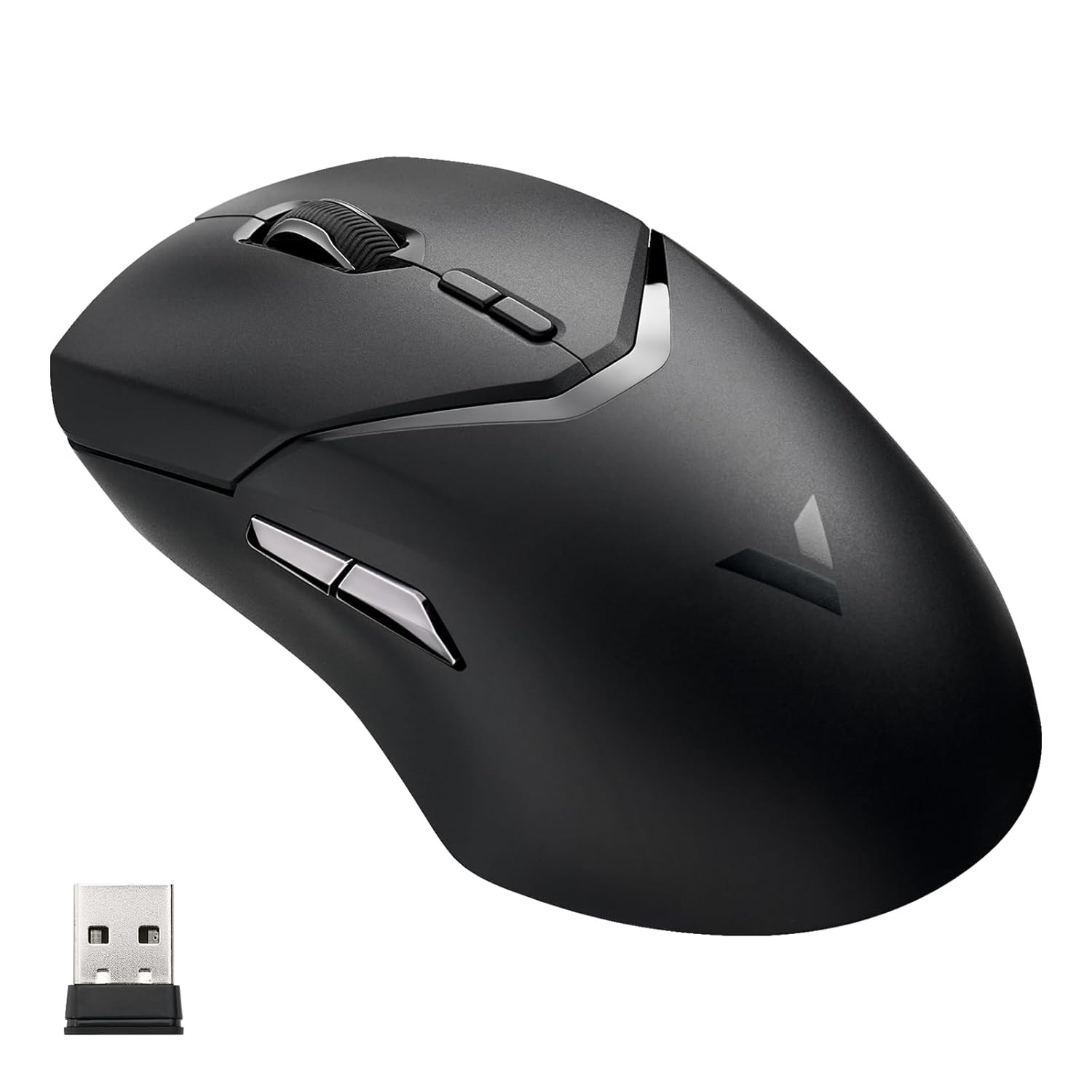 Rapoo VT9PRO Superlight Wireless Gaming Mouse - PAW 3398 Esports Sensor, 50-26000 DPI, 1K+4K Polling Rate, 1ms Response Time, 68g Lightweight, 10 Buttons, 160H Battery, On Board Memory - Black