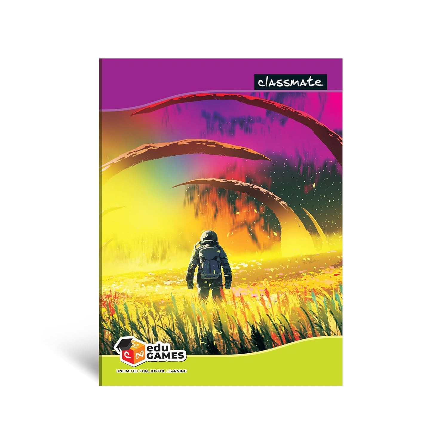 Classmate LongBook | 172 Pages | Single Line | 29.7cm x 21cm | Pack of 3 | Ruled Notebook for School Students