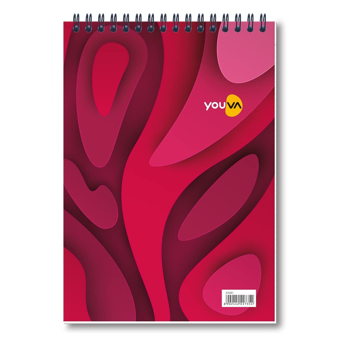 YOUVA Navneet My Notes Office Notebook Journal For Personal And Office Use | Top Wiro/Spiral Bound | Single Line | A5 Size - 14.8 Cm X 21 Cm | 160 Pages| Pack Of 3