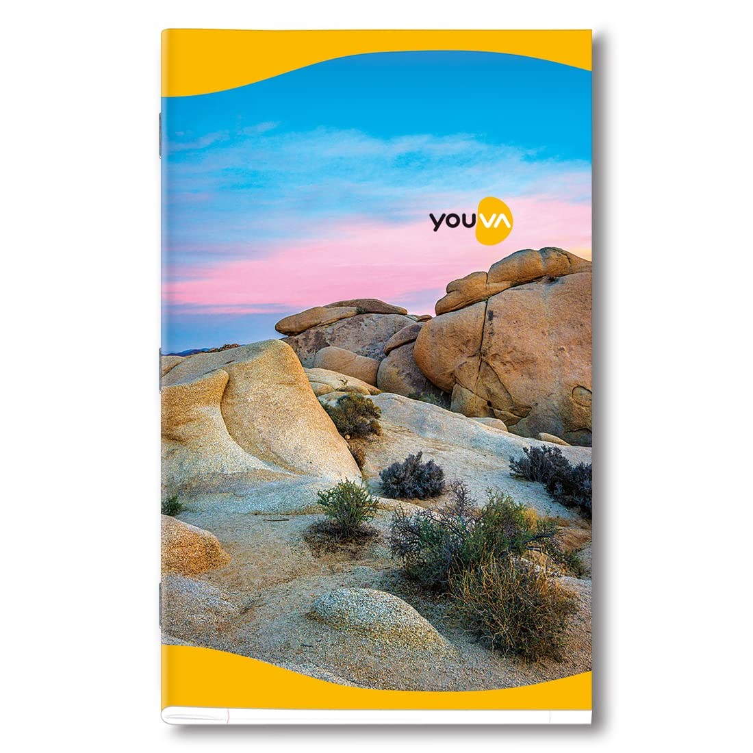 Navneet Youva | Soft Bound Long Book/Soft cover Notebook for Students | Single Line | 172 Pages | Pack of 6 | Regular Size 17 cm x 27 cm