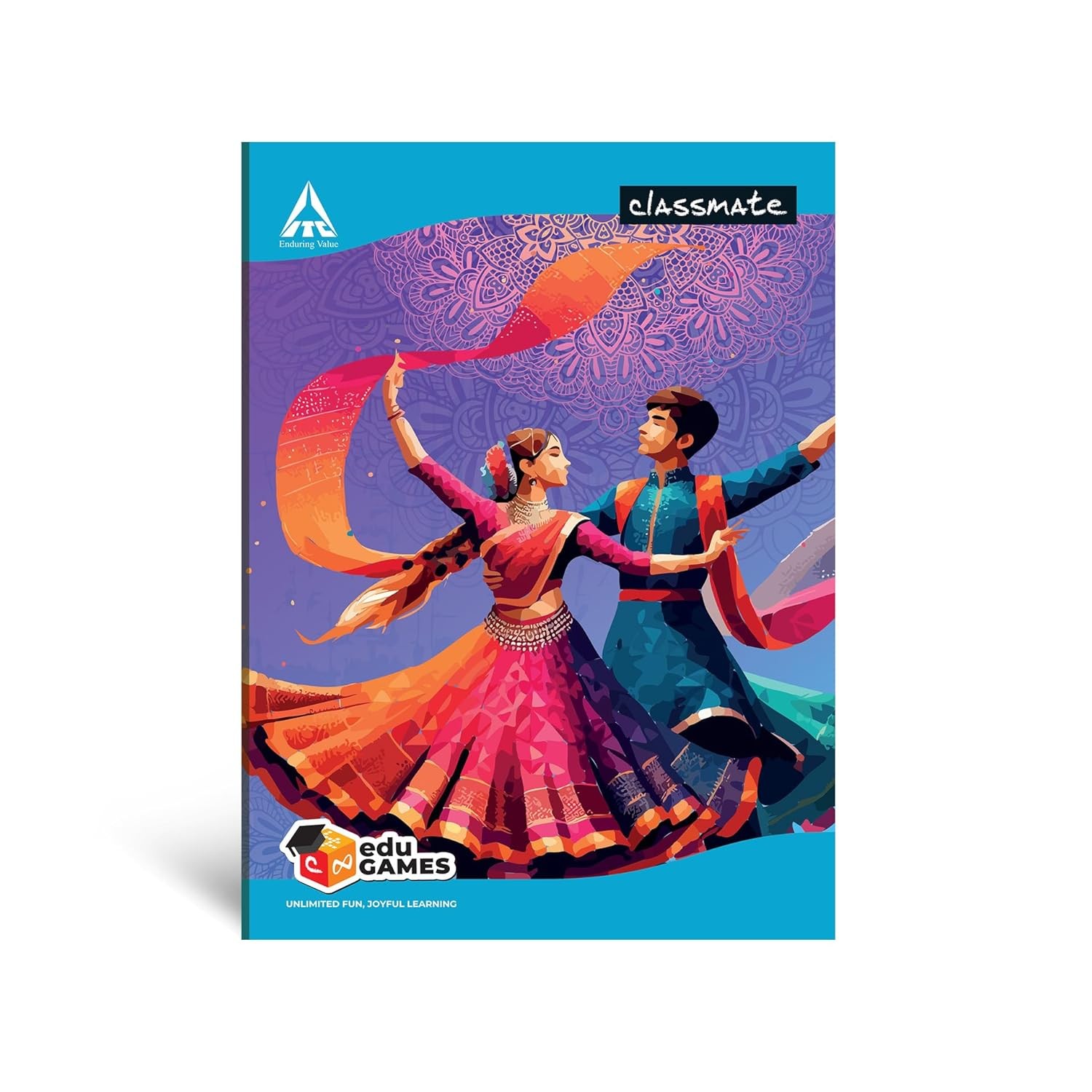 Classmate Long Notebook - A4, Soft Cover, 304 Pages, Single Line (Pack of 6)